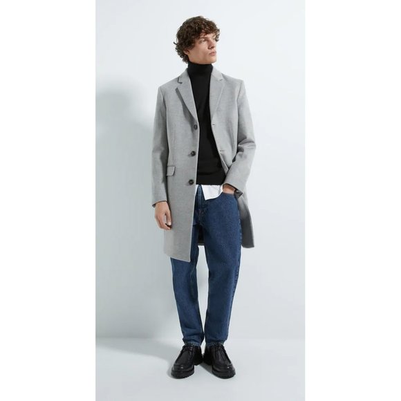 zara long jacket mens